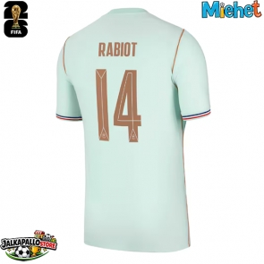 Ranska Adrien Rabiot #14 Vieraspaita MM-kisat 2026 Lyhythihainen